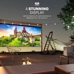 KODAK FLIK HD10 Android TV 1080P FHD Akıllı Video Projektör Sistemi