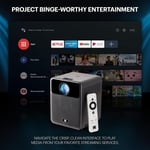 KODAK FLIK HD10 Android TV 1080P FHD Akıllı Video Projektör Sistemi