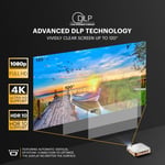 KODAK Luma 450 Taşınabilir Full HD Akıllı Projektör - Wi-Fi, Bluetooth 150 Inc