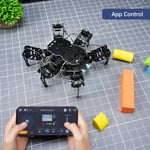 LewanSoul Arduino Programlama için 18DOF Altı Ayaklı Robot, Örümcek Yürüyüşü, Sürünme
