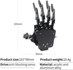 LewanSoul Robot El Beş Parmak Sadece Hareket Biyonik Robot - Sol El