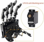LewanSoul Robot El Beş Parmak Sadece Hareket Biyonik Robot - Sol El