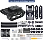 LewanSoul Tank Vagon Şasi Kiti, Amortisörlü Robot, 2WD Motorlu