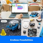 Makeblock mBot Robot Kiti ve Scratch Kodlama Kutusu, STEM Projeleri