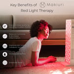 Makiuri Klinik Sınıf Kırmızı Işık Paneli 120 LED | Kırmızı ve NIR (Beyaz Cıva)