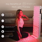 Makiuri Klinik Sınıf Kırmızı Işık Paneli 200 LED | Kırmızı ve NIR (Beyaz Cıva)