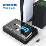 Mayflash F700 FLAT Elite Kablosuz Arcade Stick Kolsuz Tüm Düğmeli Kontrol Cihazı
