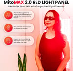 Mito Red Light - MitoMAX 2.0 Kırmızı Işık Paneli - Yüz ve Boyun için Kırmızı Işık Terapisi