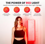 Mito Red Light - MitoMEGA 2.0 Kırmızı Işık Paneli - Yüz ve Boyun için Kırmızı Işık Terapisi