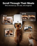 PETKIT Kameralı Akıllı Otomatik Mama Kabı – 1080P, WiFi, Gece Görüşü, Çift Yönlü Ses