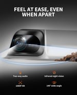 PETKIT Kameralı Çift Hazneli Akıllı Mama Kabı – 1080P, WiFi, AI Hareket Algılama