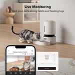 PETLIBRO 2 Kedili Kameralı Akıllı Mama Kabı – 1080P, 5G WiFi, Uygulama Kontrollü