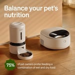 PETLIBRO 2026 Soğutmalı Akıllı Yaş Mama Kabı – 3 Günlük/3 Öğün, Beyaz