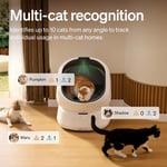 PETLIBRO Luma AI Kameralı Akıllı Kedi Tuvaleti – Koku Kontrolü, Çoklu Kedi Tanıma