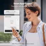 PETLIBRO Otomatik Kedi Mama Kapları, 5G WiFi Evcil Hayvan Besleyici - Beyaz
