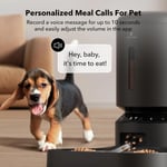 PETLIBRO Otomatik Kedi Mama Kapları, 5G WiFi Evcil Hayvan Besleyici - Siyah
