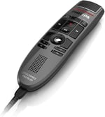 Philips SpeechMike Premium Dikte USB Mikrofon, Basmalı Düğme