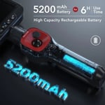 Ralcam 360 Derece Kumanda Kolu Eklemli Borescope 6.2mm Su Geçirmez - 1m