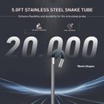 Ralcam Işıklı Endoskop Kamera,  210° Döndürülebilir Başlıklı - 3.9mm - 1.5m Kablo 