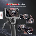 Ralcam Joystick 4 Yönlü 360° Işıklı Eklemli Boroskop Kamerası 6.2mm - 1.5m Kablo
