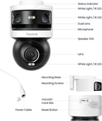 REOLINK OMVI 3i WiFi, 10MP+8MP 4K, Üçlü Lensli Dış Mekan Güvenlik Kamerası