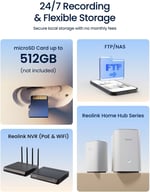 REOLINK OMVI 3i WiFi, 10MP+8MP 4K, Üçlü Lensli Dış Mekan Güvenlik Kamerası
