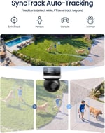 REOLINK OMVI 3i WiFi, 10MP+8MP 4K, Üçlü Lensli Dış Mekan Güvenlik Kamerası