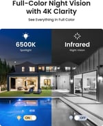 REOLINK TrackMix PoE Çift Lensli PTZ Güvenlik Kamerası 6X Hibrit Zoom 4K - Beyaz