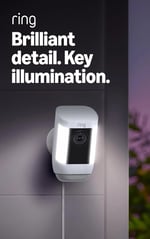 Ring Spotlight Cam Pro, Tak Çalıştır, Retina 2K Video, 2 Adet