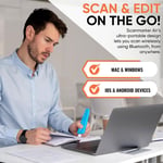 Scanmarker Air Pen Tarayıcı, Okuma Kalemi ve Tercüman - iOS, Android - Mavi