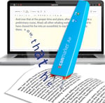 Scanmarker Air Pen Tarayıcı, Okuma Kalemi ve Tercüman - iOS, Android - Mavi