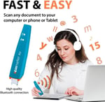 Scanmarker Air Pen Tarayıcı, Okuma Kalemi ve Tercüman - iOS, Android - Mavi