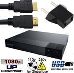 SONY S1700 Çoklu Sistem Blu-ray Disk DVD Oynatıcı - PAL/NTSC - USB - 50/60Hz
