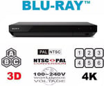 Sony X700-2K/4K UHD - 2D/3D - Wi-Fi - Çoklu Sistem Blu-ray Disk DVD Oynatıcı