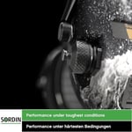 Sordin Supreme Pro-X İnce SFA İşitme Koruması - Aktif Kulak Koruyucuları - Siyah