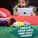 Sphero Mini Golf: Uygulama Kontrollü Robotik Top, STEM Öğrenme ve Kodlama Oyuncağı