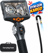 Teslong Çift Lensli 5 Inc IPS Otomotiv Muayene Kamerası - 1.5m Kablo