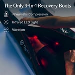 Therabody JetBoots PRO Plus Kablosuz Kompresyon Botları, Titreşim ve Işık Terapisi Özellikli