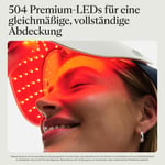 Therabody TheraFace Mask Glo - Kablosuz LED Cilt Bakım Yüz Maskesi Kırmızı, Mavi, Kızılötesi Işık