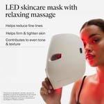 Therabody TheraFace Mask Glo - Kablosuz LED Cilt Bakım Yüz Maskesi Kırmızı, Mavi, Kızılötesi Işık
