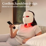 TheraFace Maskesi LED Işık Terapisi Cilt Bakım Yüz Maskesi Titreşimli Masaj Özelliğiyle