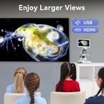 TOMLOV DM301 Pro Biyolojik Dijital Mikroskop 1200X 7 Inc HDMI