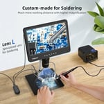 TOMLOV DM601 HDMI Dijital Mikroskop, 3 Lensli - Yetişkinler için