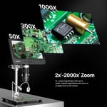 TOMLOV DM602 Pro 10.1 Inc HDMI Dijital Mikroskop 2000x,