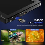 TOMLOV DM9 Max Dijital Mikroskop: 20MP 10.1 Inc 1500X HD IPS HDMI