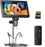 TOMLOV DM9 Max Dijital Mikroskop: 20MP 10.1 Inc 1500X HD IPS HDMI