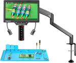 TOMLOV TM3K-AF Flex 3K Esnek Kollu HDMI Lehimleme Mikroskobu, Otomatik Odaklı