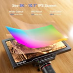 TOMLOV TM3K-AF Max Otomatik Odaklamalı Dijital Mikroskop: 10.1 Inc HDMI IPS Ekran