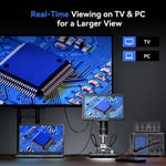 TOMLOV TriL110 10.1 Inc -  3 Lens 2K HDMI Dijital Mikroskop 2500X