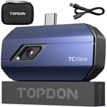 TOPDON TC001 Android için Termal Kamera, 256 x 192 IR Yüksek Çözünürlük - Mavi